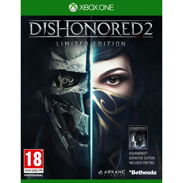 Dishonored 2 Limited Edition Xbox One Game (Imperial Assassin's DLC) Dishonored 2 Limited Edition Xbox One Game (Imperial Assassin's DLC)